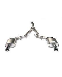 Echappement inox REMUS pour FORD Mustang 2.3 EcoBoost MK6 (2015-2018) - Ligne Cat-Back à valves Race