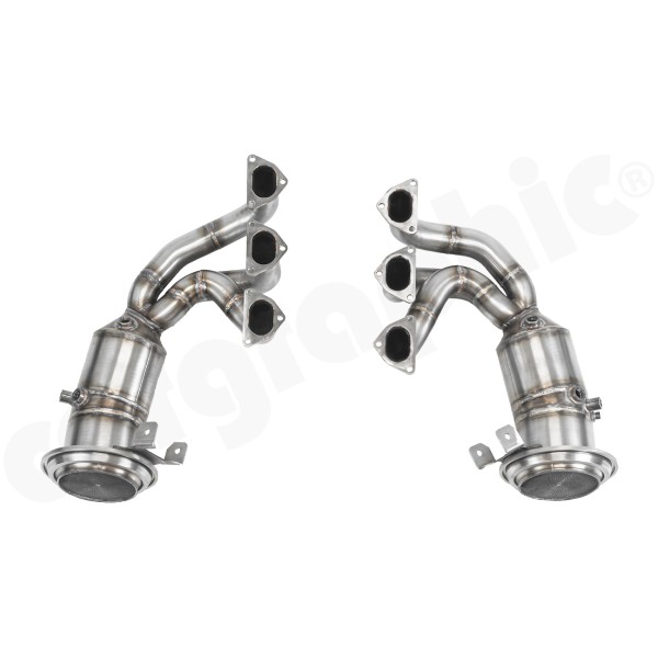 Collecteurs + catalyseurs / Filtres à particules Sport CARGRAPHIC pour PORSCHE 992.1 GT3 RS + GT3 (2020+)