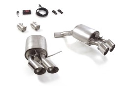 Silencieux d'échappement inox à valves RAGAZZON pour PORSCHE Macan S GTS 2.9T 380Ch/440Ch 95B.2B (07/2021+)