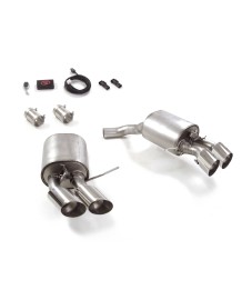 Silencieux d'échappement inox à valves RAGAZZON pour PORSCHE Macan S GTS 2.9T 380Ch/440Ch 95B.2B (07/2021+)