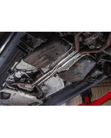 Ligne d'échappement inox Fap-Back à valves SCORPION pour RANGE ROVER SPORT SVR 5.0 V8 L494 (2018-2022)