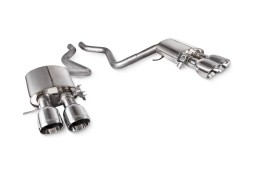 Ligne d'échappement inox Fap-Back à valves SCORPION pour RANGE ROVER SPORT SVR 5.0 V8 Facelift (2018-2022)