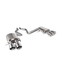 Silencieux d'échappement inox à valves SCORPION pour RANGE ROVER SPORT SVR 5.0 V8 L494 (2018-2022)