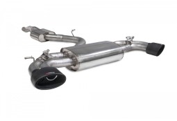 Ligne d'échappement inox Cat/Fap-Back à valves SCORPION pour AUDI TT RS 8S Coupé (2017-2024)