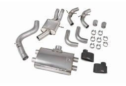 Ligne d'échappement inox Cat/Fap-Back à valves SCORPION pour AUDI TT RS 8S Coupé (2017-2024)