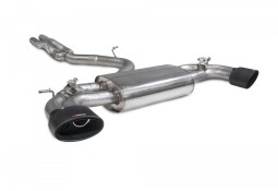 Ligne d'échappement inox Cat/Fap-Back à valves SCORPION pour AUDI TT RS 8S Coupé (2017-2024)(Race)