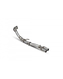 Downpipe sans catalyseurs SCORPION pour AUDI TT RS 8S (2019+)