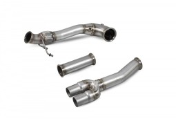 Downpipe sans catalyseurs SCORPION pour AUDI TT RS 8S sans FAP (2017-2018)