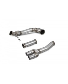 Downpipe sans catalyseurs SCORPION pour AUDI TT RS 8S sans FAP (2017-2018)