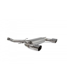 Ligne d'échappement inox Cat-Back à valves SCORPION pour AUDI TT 2.0 TFSI Quattro 8S Coupé (2014-2019)(Race)