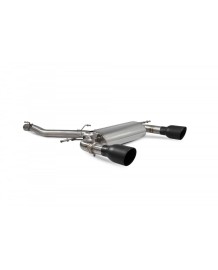 Ligne d'échappement inox Cat-Back à valves SCORPION pour AUDI TT 2.0 TFSI Quattro 8S Coupé (2014-2019)(Race)