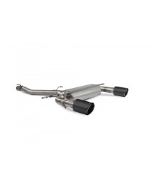Ligne d'échappement inox Cat-Back à valves SCORPION pour AUDI TT 2.0 TFSI Quattro 8S Coupé (2014-2019)(Race)