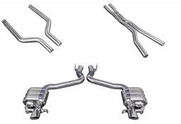Echappement inox CAPRISTO pour MERCEDES AMG GT63S X290 4 Portes (2019+) - Ligne Cat/Fap-Back à valves Race +