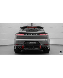 Diffuseur arrière LARTE DESIGN pour PORSCHE Cayenne S Pack Sport Design 9YB E3.2 (2024+)