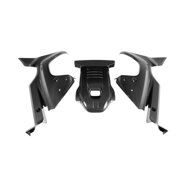 Caches compartiment moteur Carbone NOVITEC pour FERRARI 12 CILINDRI (Look Origine)