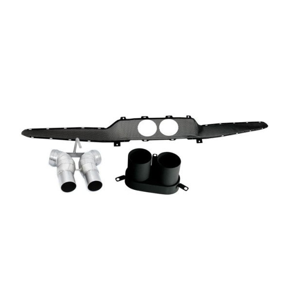 Embouts d'échappement inox NOVITEC pour FERRARI 296