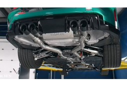 Echappement inox DÄHLER pour BMW M4 G82 G83 / M3 G80 G81 (2020+)-Ligne Fap-Back à valves Race