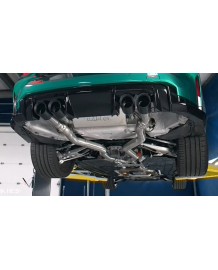 Echappement inox DÄHLER pour BMW M4 G82 G83 / M3 G80 G81 (2020+)-Ligne Fap-Back à valves Race