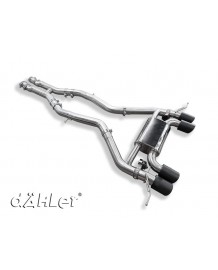Echappement inox DÄHLER pour BMW M2 G87 (2023+)-Ligne Fap-Back à valves Race