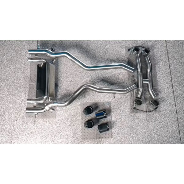 Echappement inox DÄHLER pour BMW M2 G87 (2023+)-Ligne Fap-Back à valves Race