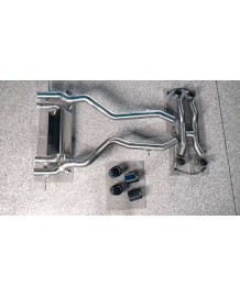 Echappement inox DÄHLER pour BMW M2 G87 (2023+)-Ligne Fap-Back à valves Race