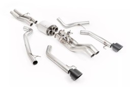 Ligne d'échappement inox Cat-Back à valves MILLTEK pour FORD F150 RAPTOR 3.5 V6 EcoBoost Gen3 (2022+)