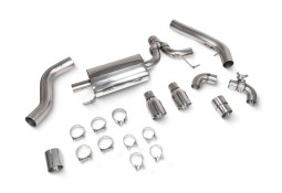 Ligne d'échappement inox Fap-Back à valves SCORPION pour BMW 230i(x) G42 (2021+)