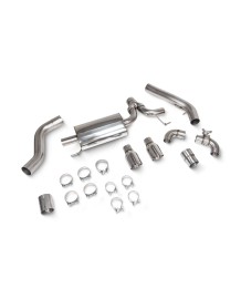 Ligne d'échappement inox Fap-Back à valves SCORPION pour BMW 230i(x) G42 (2021+)
