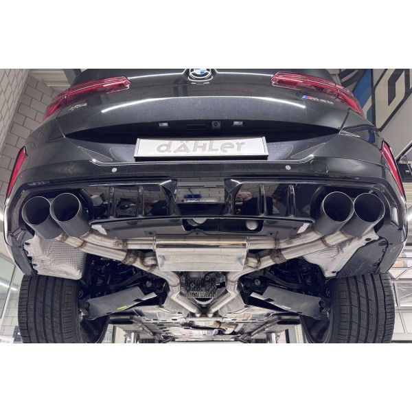 Echappement inox DÄHLER pour BMW X3 M50 G45 (2024+)- Silencieux à valves