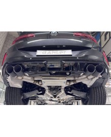 Echappement inox DÄHLER pour BMW X3 M50 G45 (2024+)- Silencieux à valves