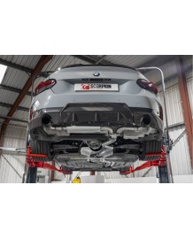 Ligne d'échappement inox Fap-Back SCORPION pour BMW 220i G42 (2022+)