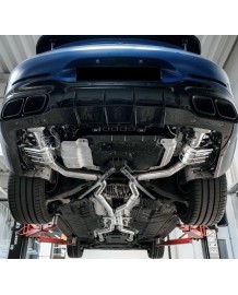 Echappement inox CAPRISTO pour MERCEDES AMG GT63S X290 4 Portes (2019+) - Ligne Cat/Fap-Back à valves