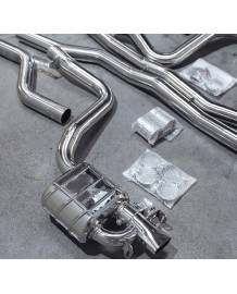 Echappement inox CAPRISTO pour MERCEDES AMG GT63S X290 4 Portes (2019+) - Ligne Cat/Fap-Back à valves