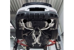 Echappement inox CAPRISTO pour MERCEDES AMG GT63S X290 4 Portes (2019+) - Ligne Cat/Fap-Back à valves Race +