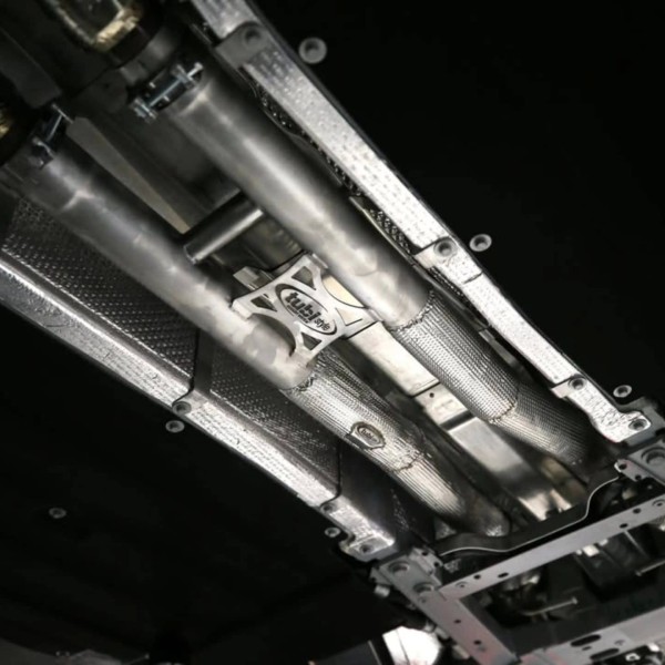 Tube intermédiaire inox TUBI STYLE pour FERRARI PUROSANGUE