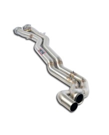 Echappement inox SUPERSPRINT pour BMW M3 E46 3.2i Coupé / Cabrio (2000-2006)- Tube intermédiaire