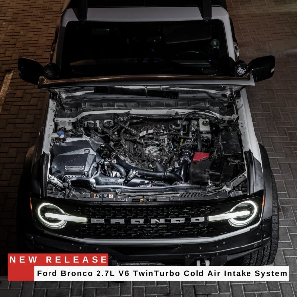 Admission d'air BLACKBOOST pour FORD BRONCO 2.7L V6 (2021-2024) Admission d'air BLACKBOOST pour FORD BRONCO 2.7L V6 (2021-2024)