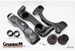 Admission Carbone GruppeM pour PORSCHE 997 3.6 TURBO (2006-2009)