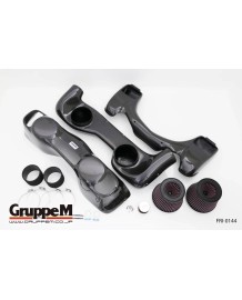 Admission Carbone GruppeM pour PORSCHE 997 3.6 TURBO (2006-2009)
