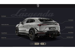 Kit carrosserie LARGENDA LARTE DESIGN pour LAMBORGHINI URUS S / PERFORMANTE (2022-2026) Kit carrosserie LARGENDA LARTE DESIGN pour LAMBORGHINI URUS S / PERFORMANTE (2022-2026)