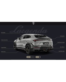 Kit carrosserie LARGENDA LARTE DESIGN pour LAMBORGHINI URUS S / PERFORMANTE (2022-2026)