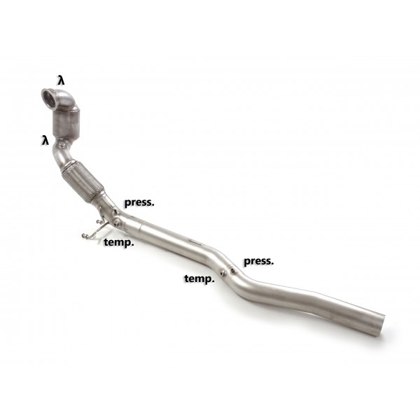 Downpipe + Catalyseurs sport RAGAZZON pour VW GOLF 8 8.5R 310/320/333Ch (2020+) Downpipe + Catalyseurs sport RAGAZZON pour VW GOLF 8 8.5R 310/320/333Ch (2020+)