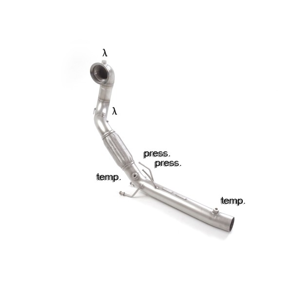 Downpipe sans Catalyseurs RAGAZZON pour VW GOLF 8 8.5 GTI 245Ch/265Ch/300Ch (2020+)