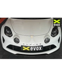 Lame de spoiler avant carbone EVOX pour Alpine A110 S GT