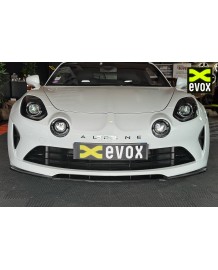 Lame de spoiler avant carbone EVOX pour Alpine A110 S GT
