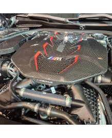 Caches moteur Carbone KARBONIUS pour BMW M5 G90 G99 (2024+)