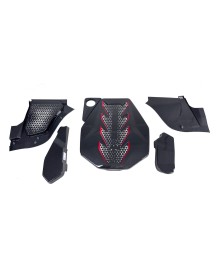 Caches moteur Carbone KARBONIUS pour BMW M5 G90 G99 (2024+)