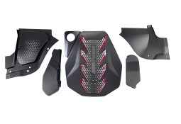 Caches moteur Carbone KARBONIUS pour BMW M5 G90 G99 (2024+)