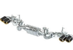Echappement inox CAPRISTO pour Corvette Stingray C8 482Ch (10/2021+)- Silencieux à valves Homologué