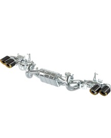 Echappement inox CAPRISTO pour Corvette Stingray C8 482Ch (10/2021+)- Silencieux à valves Homologué